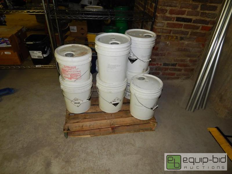 lot 5503 image: Lot of misc. chemicals