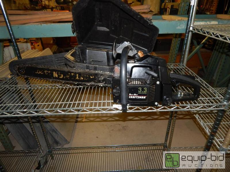 lot 5508 image: Craftsman Chain Saw
