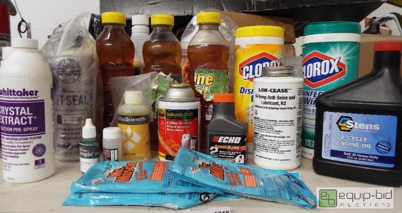 lot 1048 image: Chemical &nbspLot&nbsp   Pine Sol  Clorox W...