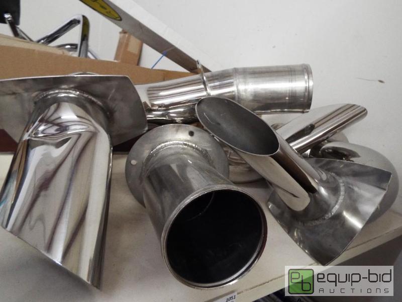 lot 1051 image: Tail Pipe Covers&nbsp   Qty 4&nbsp  See Pi...