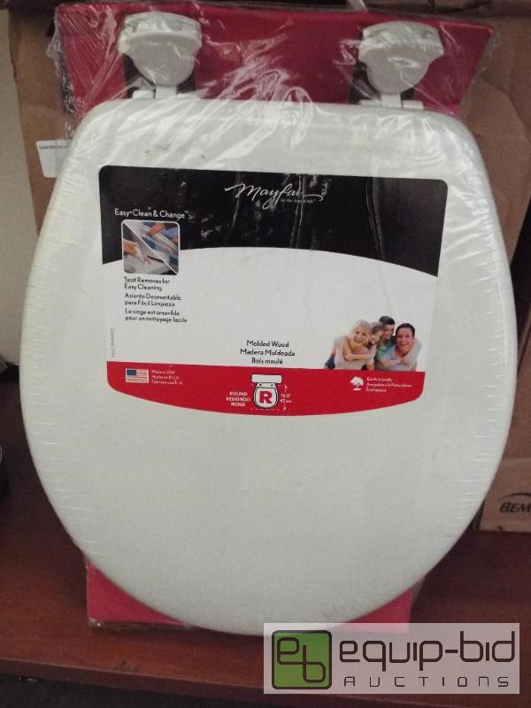 lot 1061 image: Mayfair toilet seats&nbsp   Qty 4&nbsp  See...
