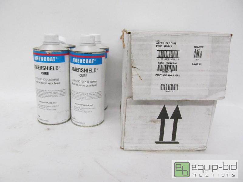 lot 5636 image: Amercoat Amershield Cure   Qty 10 Cans   See ...