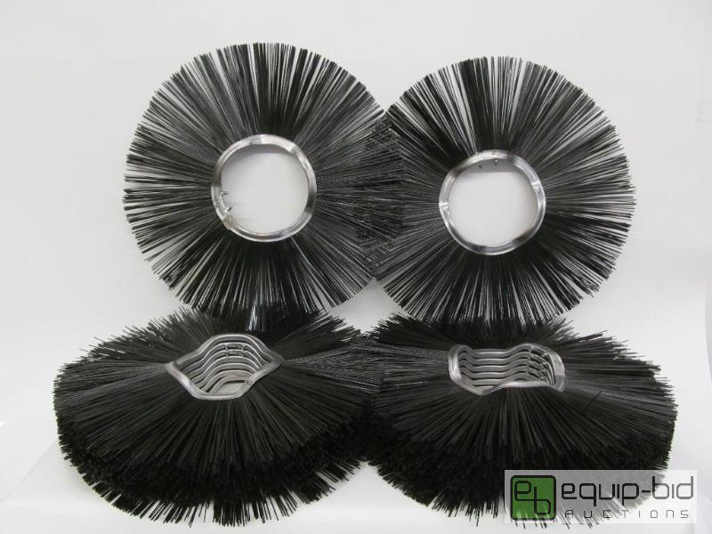 lot 5648 image: Replacement Brushes for Skid Steer Broom   Qt...