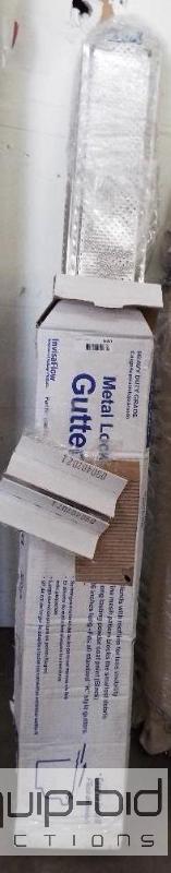 lot 5650 image: Gutter Guard Covers&nbsp   Qty 2 Boxes&nbsp...
