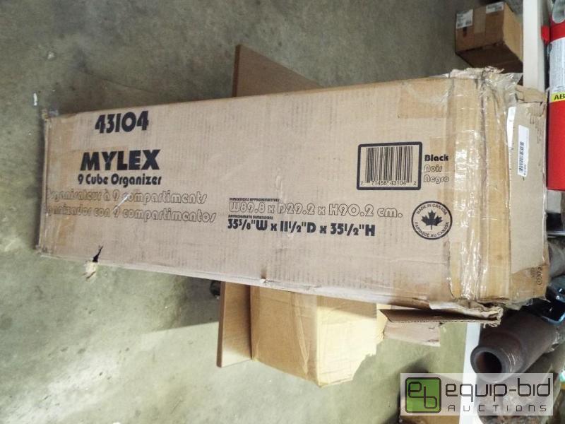 lot 5674B image: Mylex 9 Cube Organize 43104   35 38 W x 11 1...