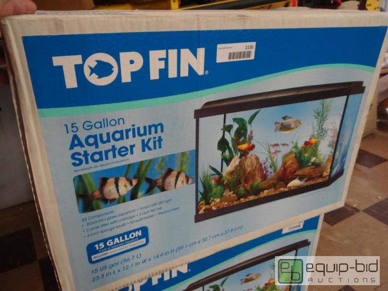 Top Fin 15 gallon aquarium starter kit. New i... | North Wichita ...