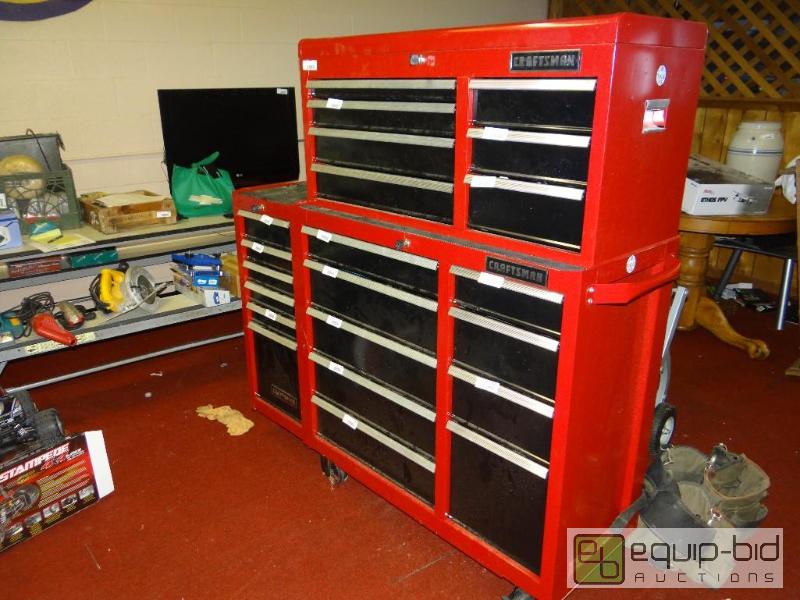 Beautiful large Craftsman tool box on wheels,... | North Wichita ...