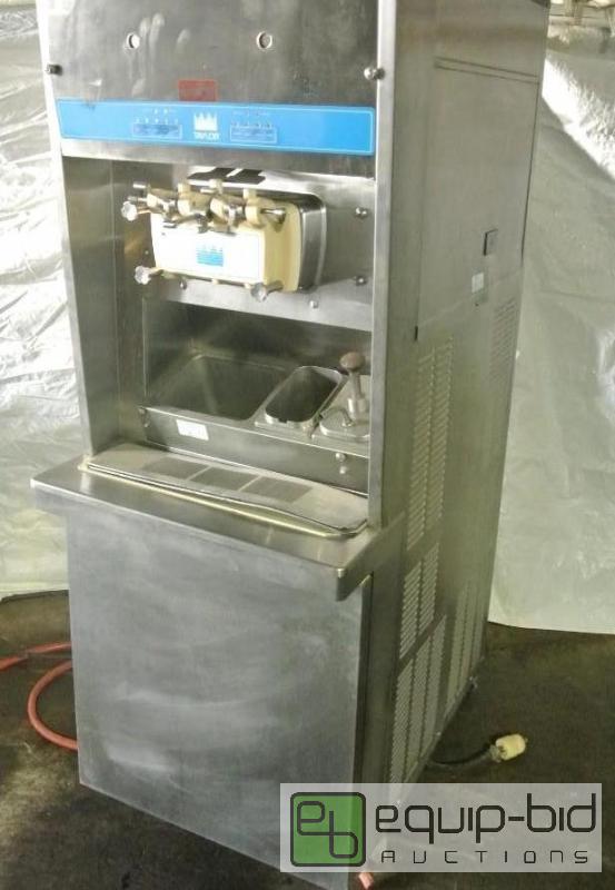 lot 100 image: Taylor Two Flavor Ice Cream Machine with Under Cooler and Topping Station
