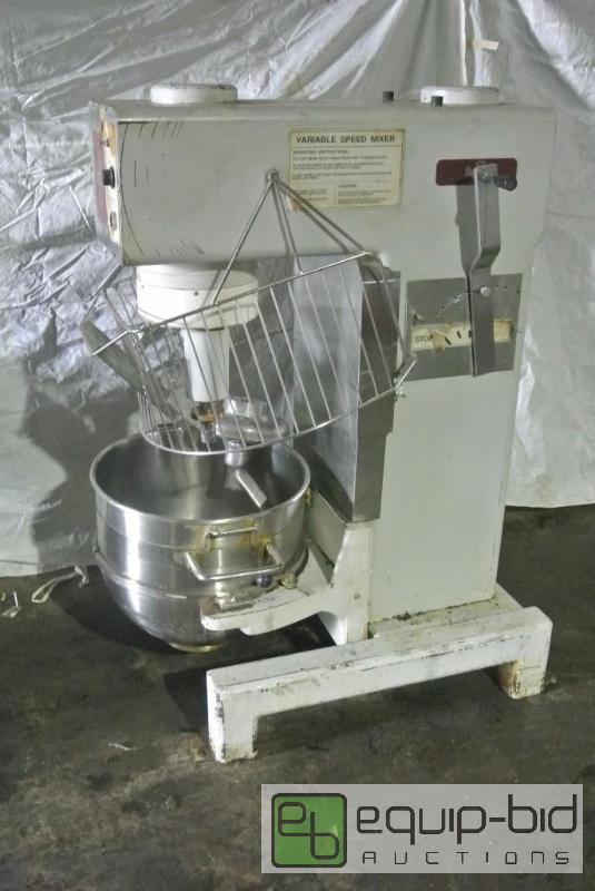 lot 104 image: Bakers Aid Variable Speed 80 Quart Stand Mixer