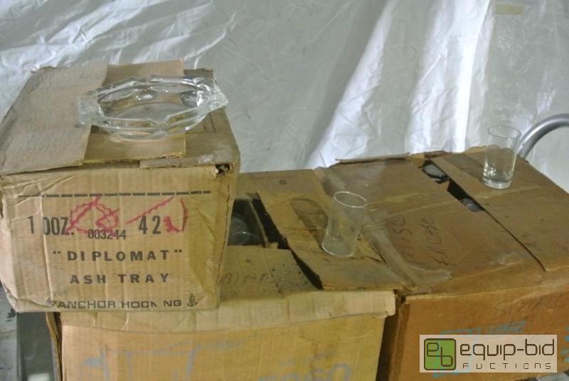 lot 119 image: Lot of Three Boxes of Misc. Glassware
