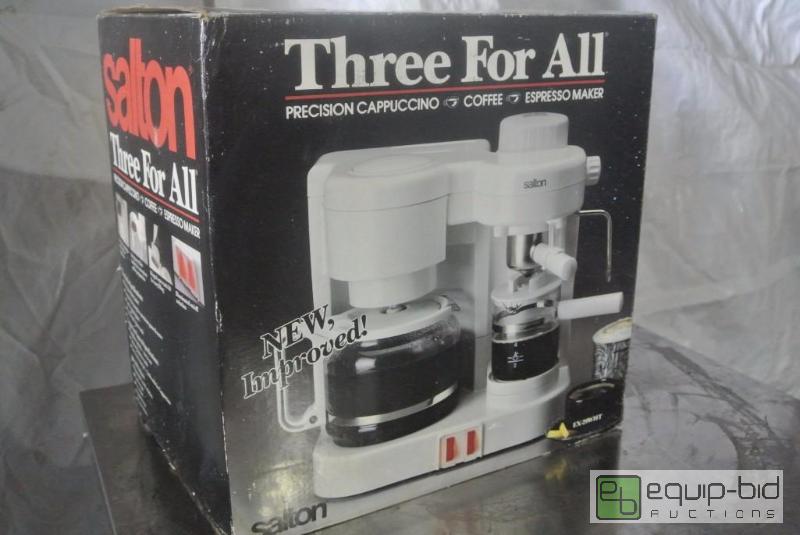 lot 209 image: Salton Three For All Brew Station