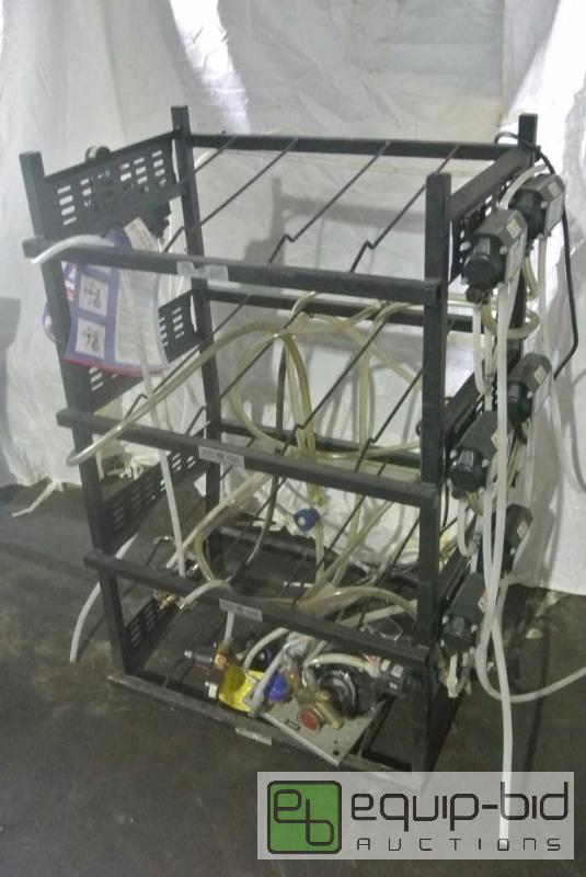 lot 218 image: Bag in Box Holding Rack