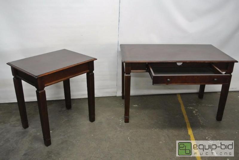 lot 2050 image: Ashley 2pc Desk Set