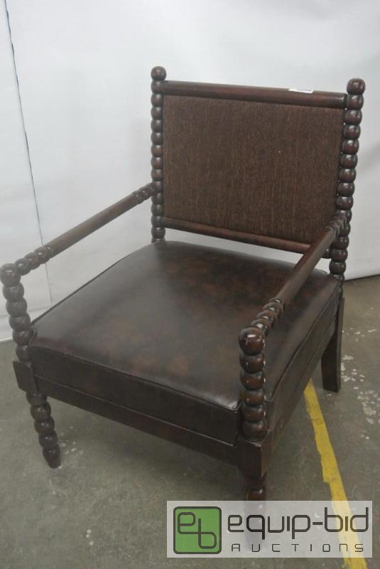 lot 2058 image: Wooden Chair and Pillow