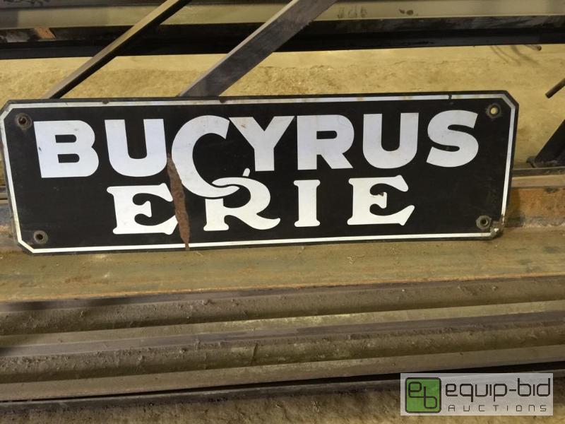 Bucyrus Erie Vintage Metal Sign | Miller Welder Showcase Plus Vintage ...