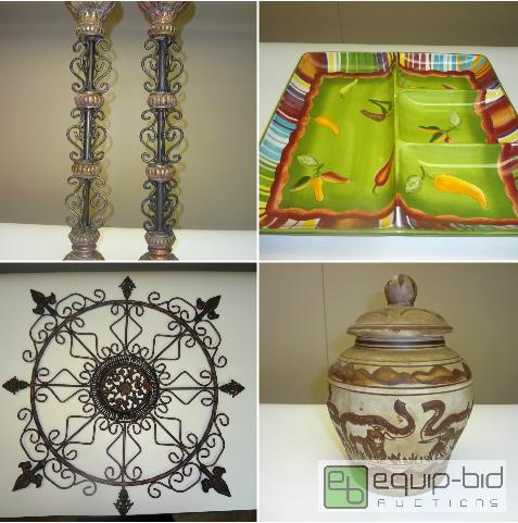 lot 107 image: Awesome Home Decor Lot of 4 All for One Money...