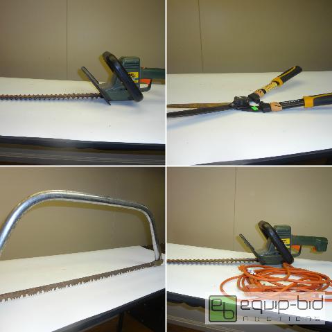 lot 121 image: Lot of Sharp Objects and an Extension Cord...