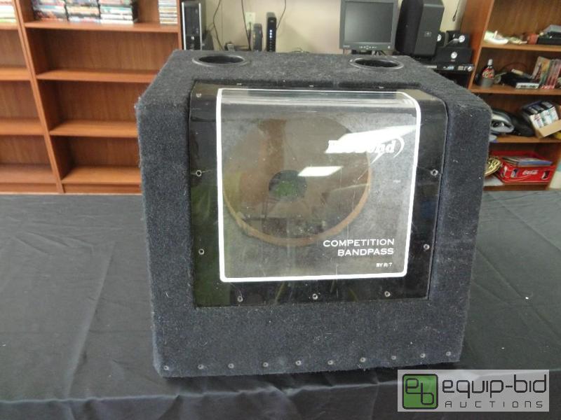 lot 135 image: Bass Box with Speaker...