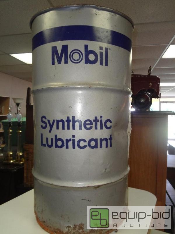 lot 16 image: Mobil Lubricant container&nbsp...
