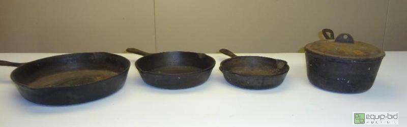lot 26 image: Cast Iron Skillet Lot...