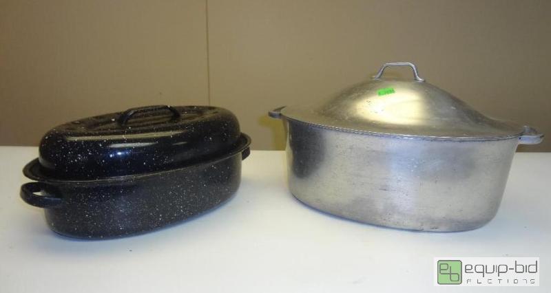 lot 312 image: Pair of Roasting Pans...