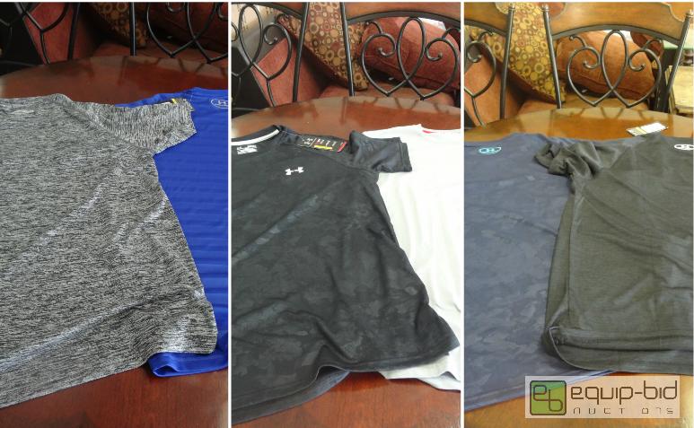 lot 326 image: Under Armor Shirts All Sizes see photos...