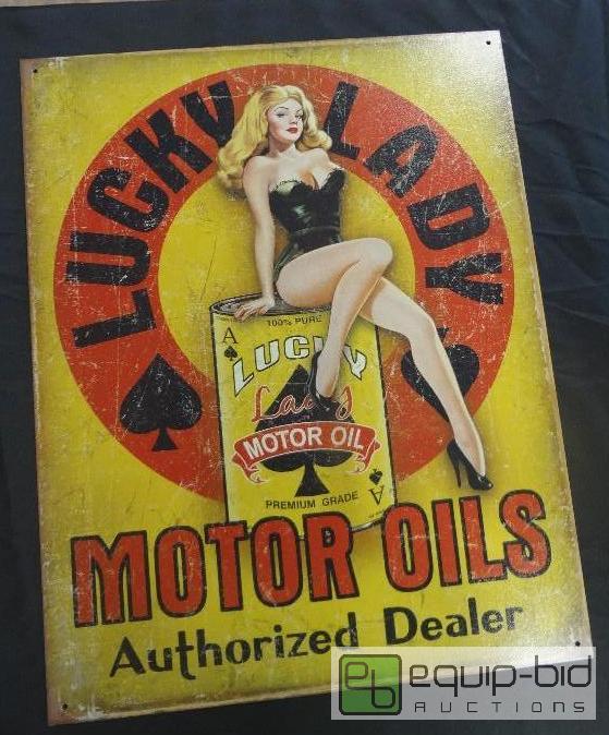 lot 331 image: Man Cave Metal Sign Repop...