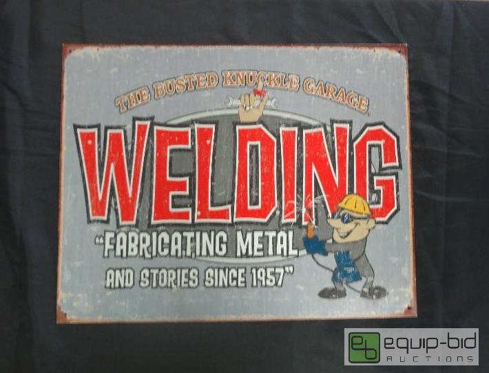 lot 334 image: Man Cave Metal Sign Repop...