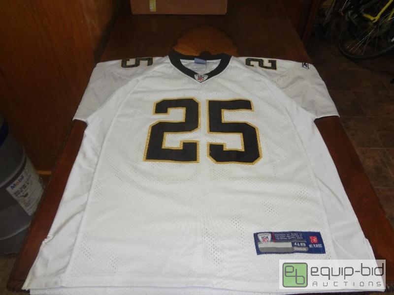 lot 45 image: Bush Size 48 Authentic Jersey Used...