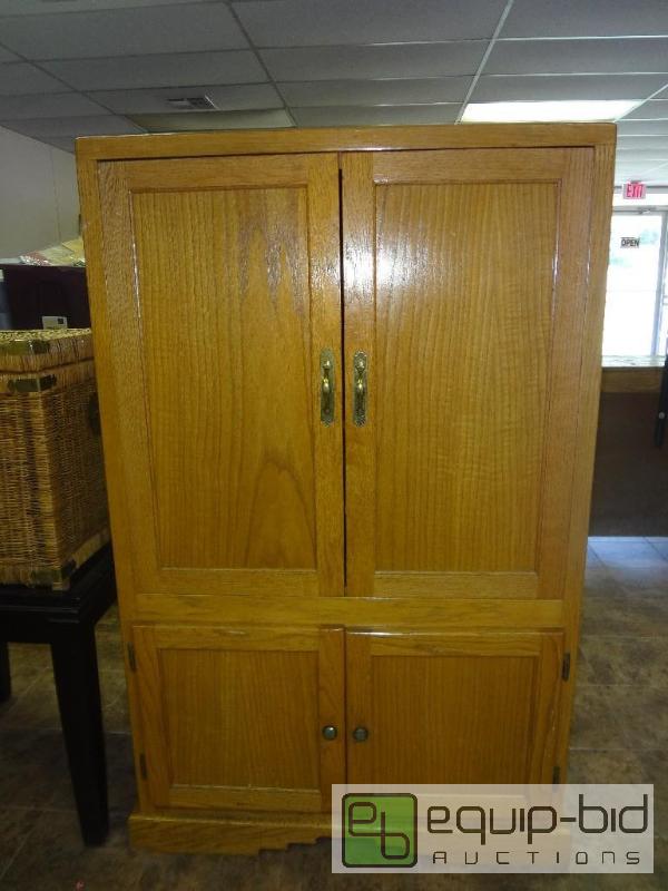 lot 5 image: Entertainment CenterDeskDresser Very heavy ...