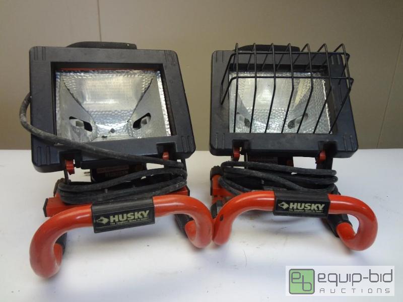 lot 51 image: Pair of Shop Lights bulbs may need to be repl...