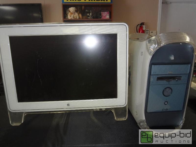 lot 59 image: Apple Tower and All-In-One Monitor no power c...