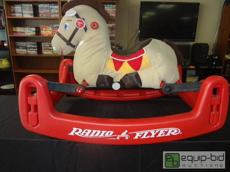 lot 61 image: Radio Flyer Rocking Chair...
