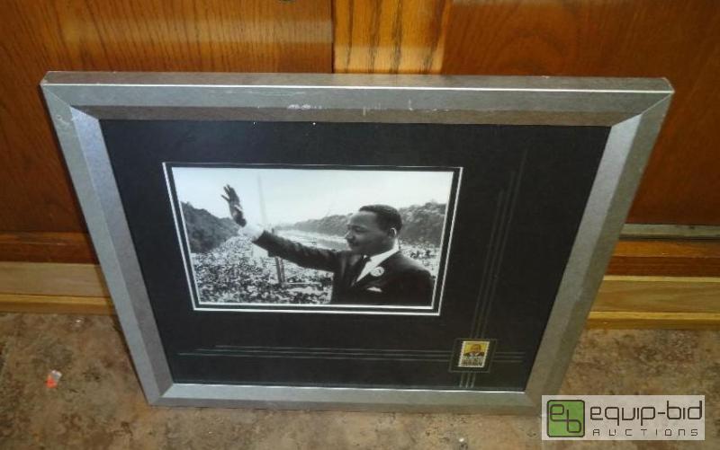 lot 71 image: MLK Wall Art...