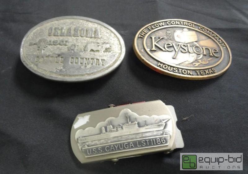 lot 82 image: Awesome Belt Buckle Lot...