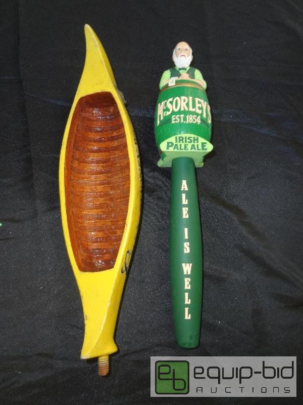 lot 92 image: Pair of Beer Taps...