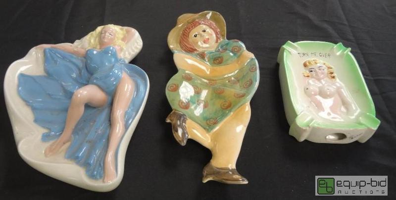 lot 95 image: Amazing Retro Ashtrays...