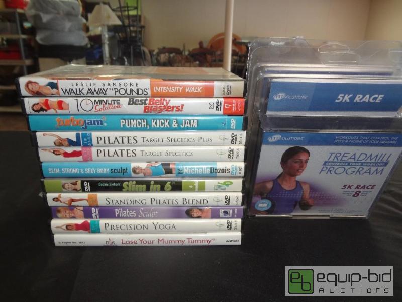 lot 97 image: Huge Lot of Workout Dvds...