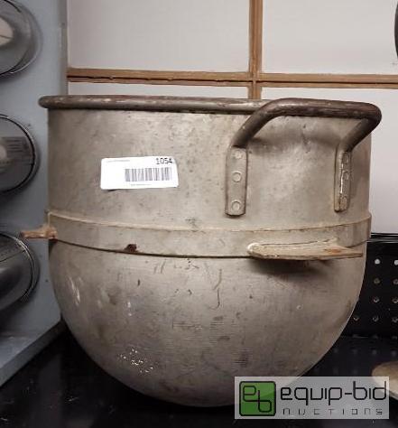 lot 1054 image: Hobart 30 qt mixer bowl...