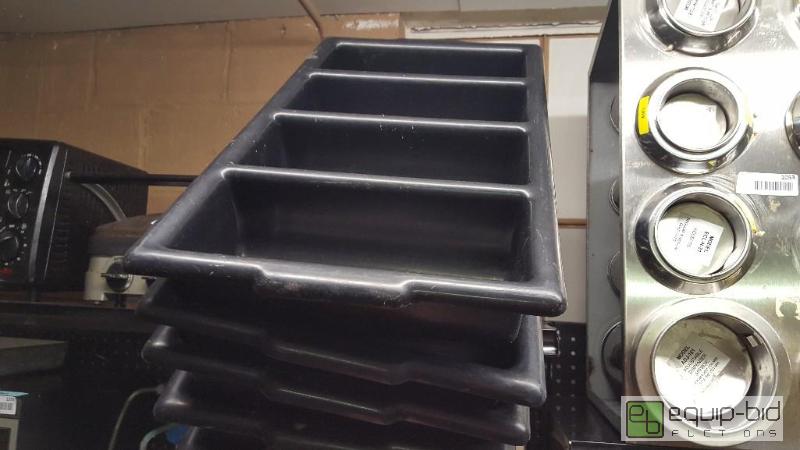 lot 1065 image: Lot (5) silverware tubs...