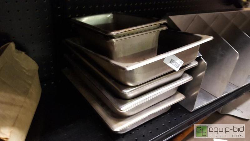 lot 1068 image: Lot (5) insert pans...