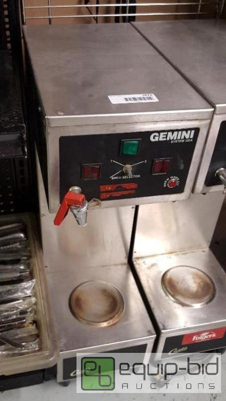 lot 1071 image: Gemini coffee brewer...