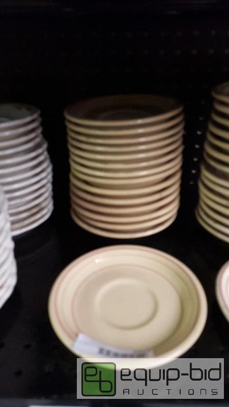 lot 1077 image: Lot (15) saucer plates...
