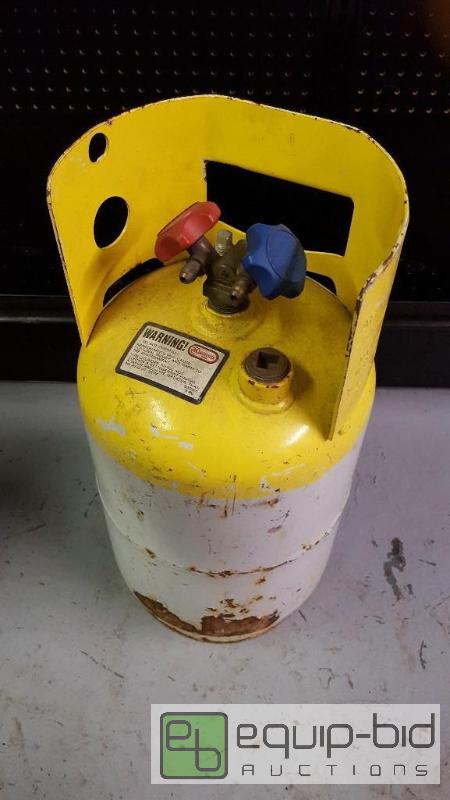 lot 1098 image: Freon recovery tank...