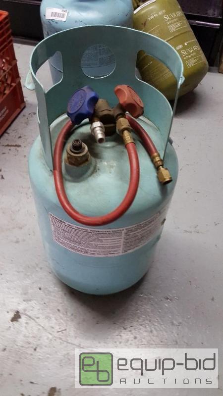 lot 1101 image: Freon recovery tank...