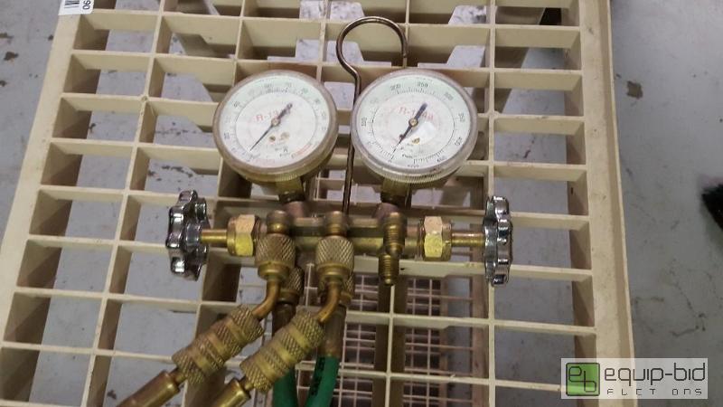 lot 1102 image: Set of HVAC gauges...