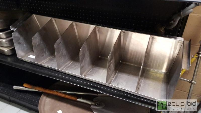 lot 1104 image: Stainless lid holder...