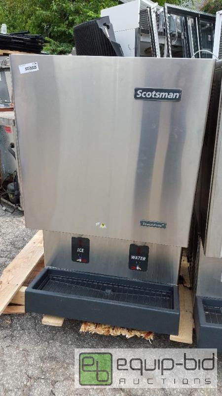lot 1134 image: Scotsman ice maker with touchfree auto ice an...