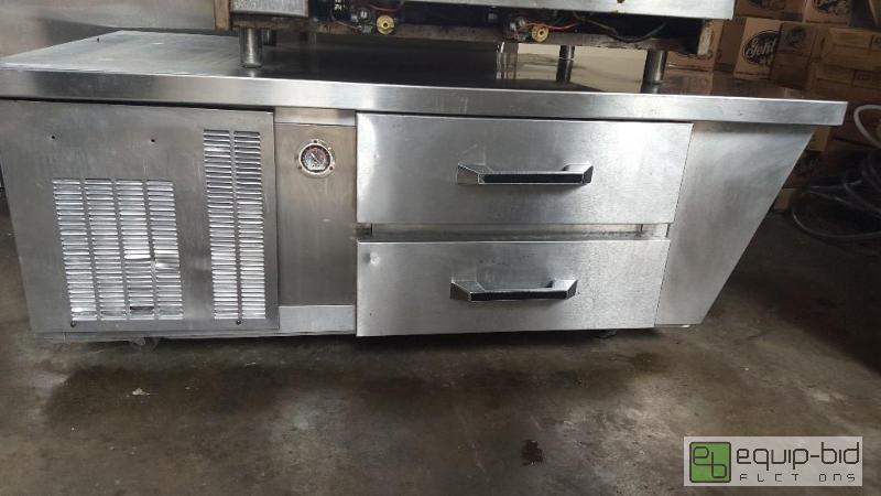 lot 1137 image: Stainless steel refrigerated equipment stand ...