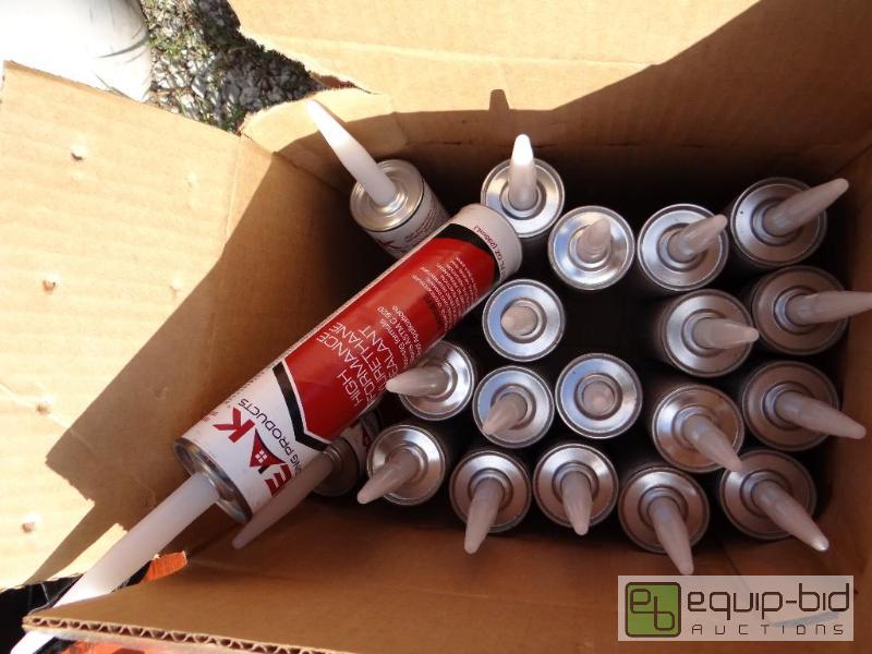 lot 38 image: Case Of (21) Tubes Peak Sealant